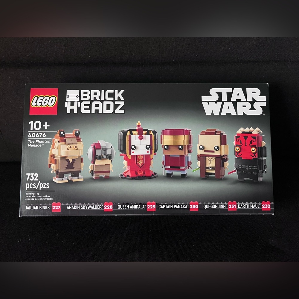 LEGO StarWars The Phantom Menace Brickheadz